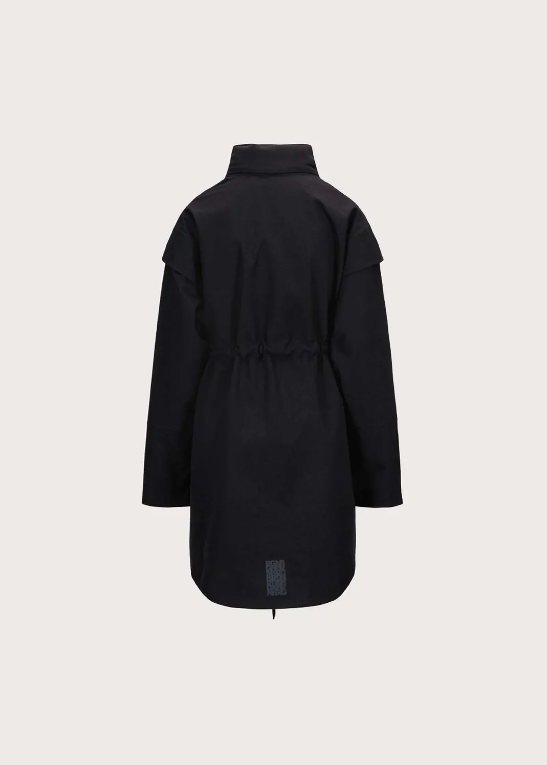Brgn Monsun Coat regnjakke svart vanntett