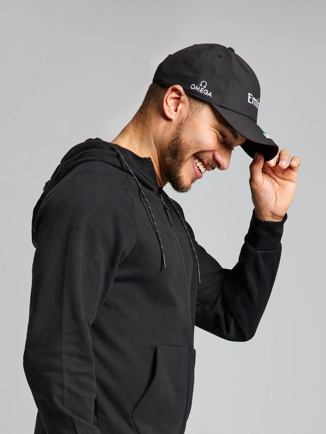 Slam ETNZ Tech Cap caps – vannavvisende, svart
