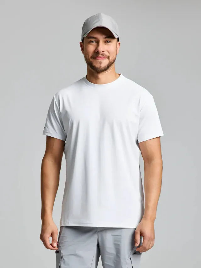 Slam Tech Piqué Tech Piqué T-skjorte med UV-beskyttelse