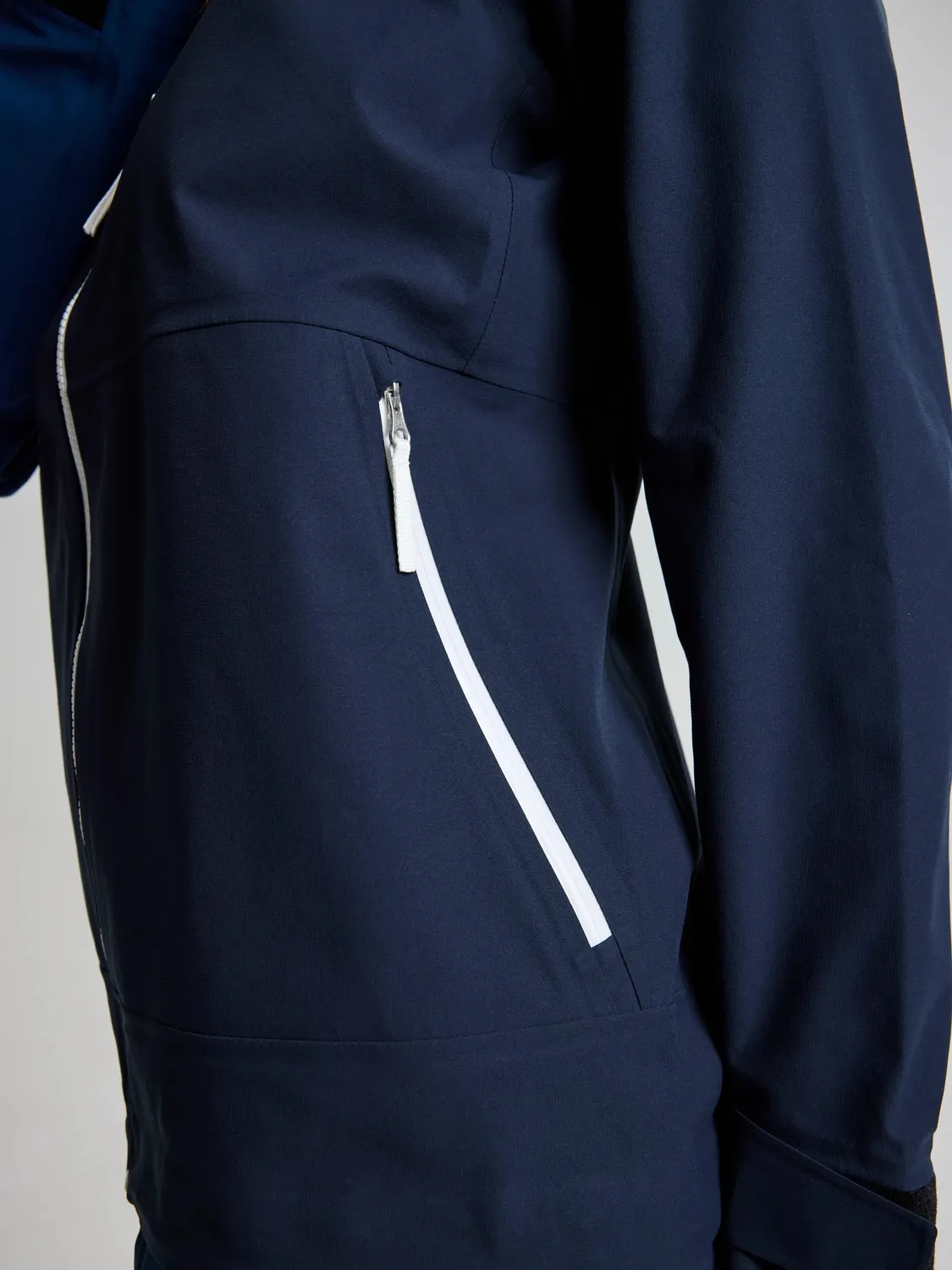 Slam One Design OD WS Hooded Jacket jakke mørk marineblå vanntett