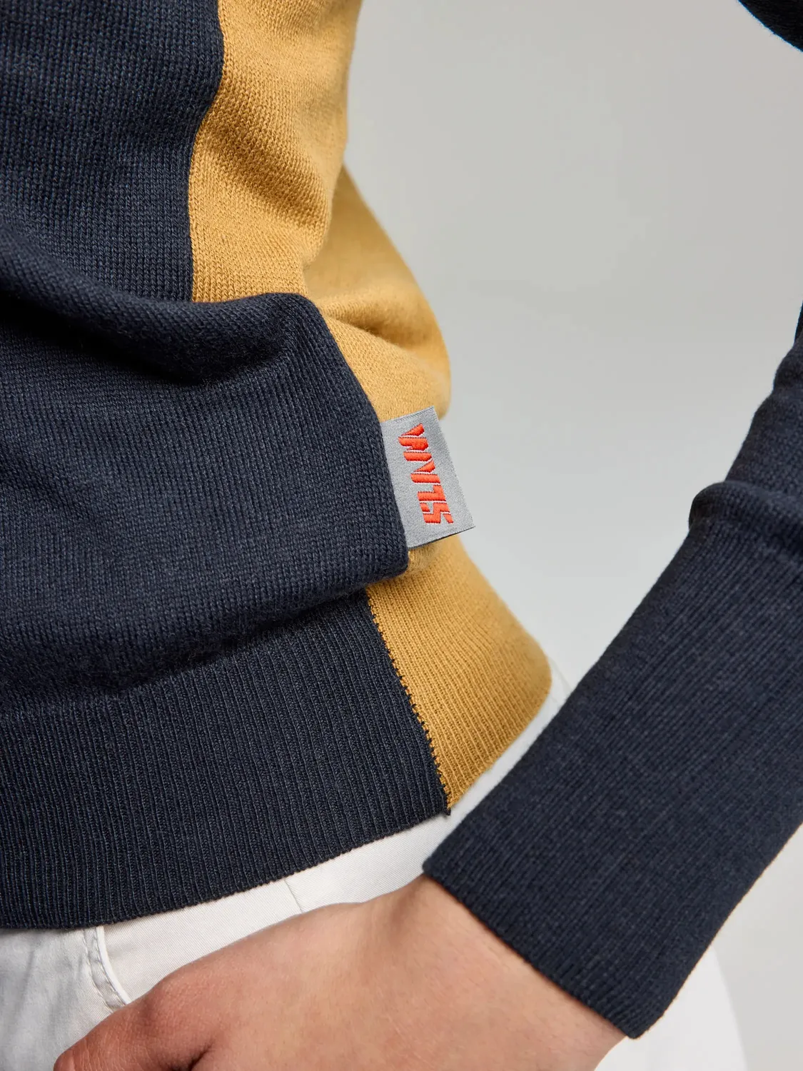 Slam Indra høyhalset genser dame Dark Navy/Gran Canyon