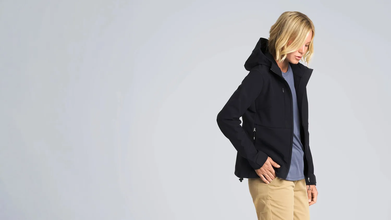 Slam Altura WS Warm Softshell Hoodie jakke dame varm