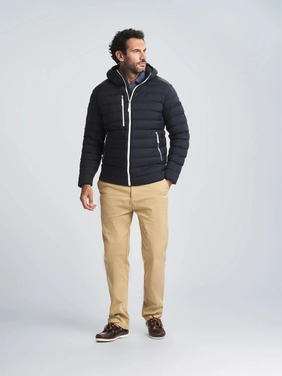 Slam Altura Puffer Jacket boblejakke Dark Navy lett Primaloft