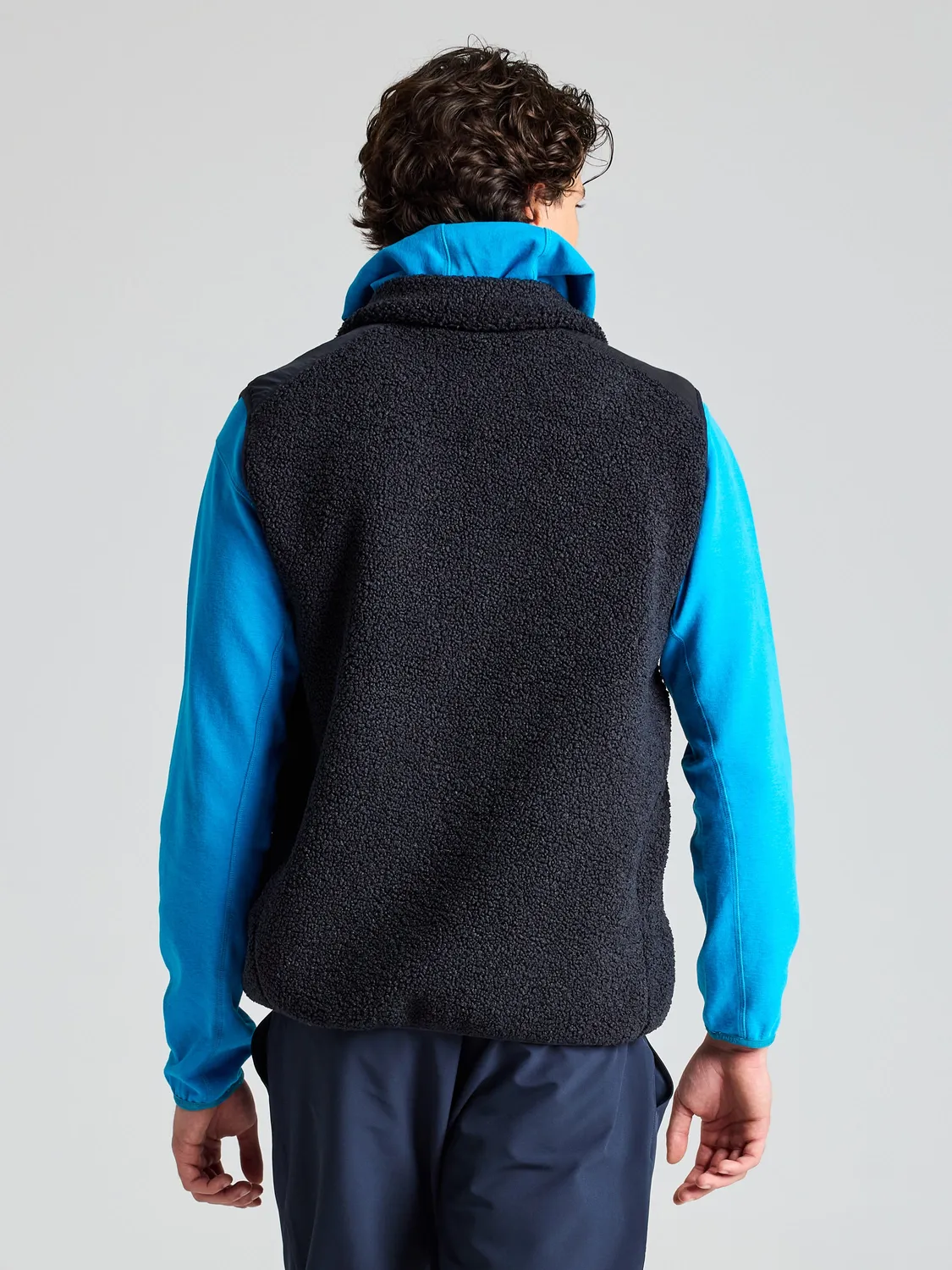 Slam Altura Vest fleecevest herre Dark Navy