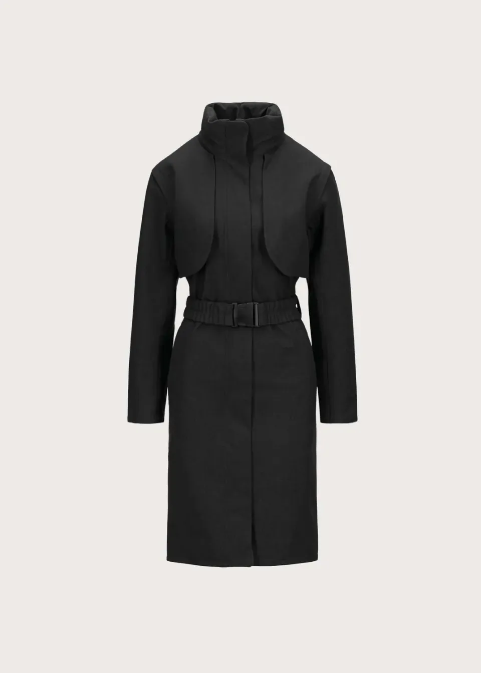 Brgn Skyet Coat regnkåpe New Black 20 000 mm