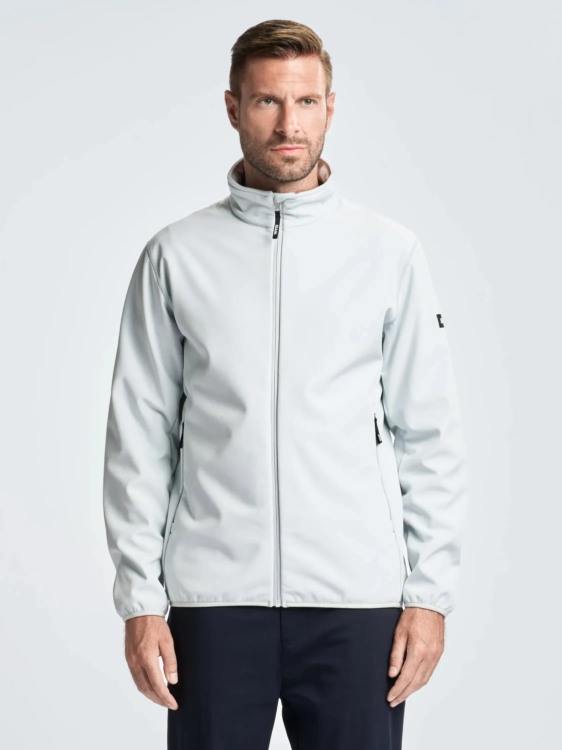 Slam Altura Warm softshelljakke herre mørk marine fleece