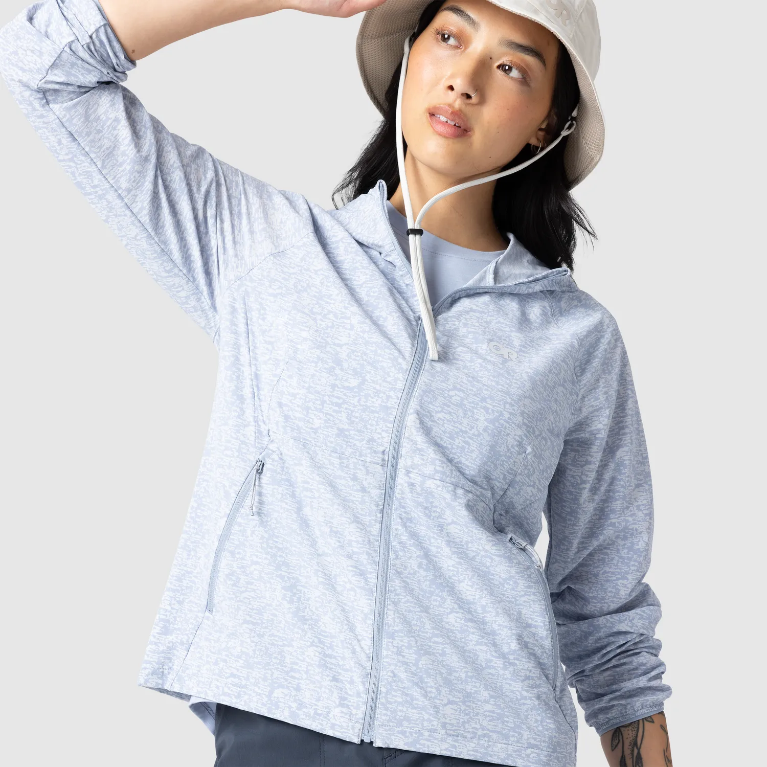 Outdoor Research Astroman Full Zip Sun Hoodie solgenser dame
