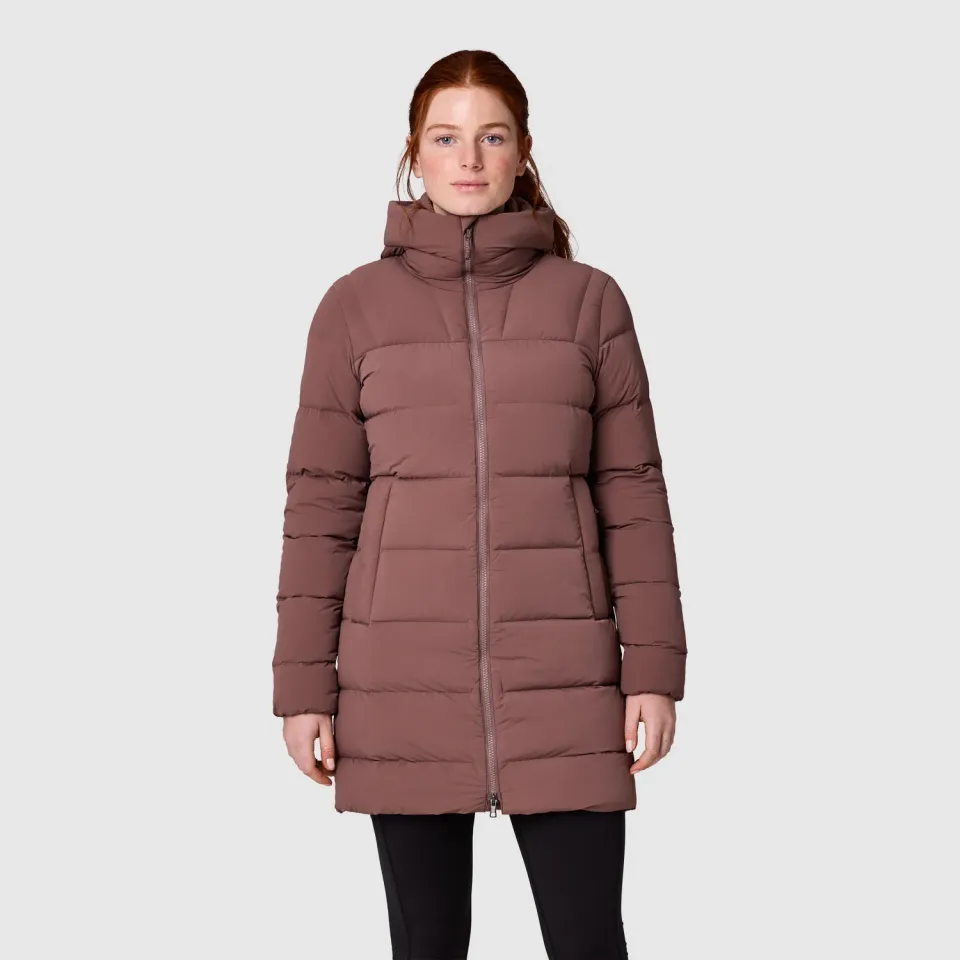 Outdoor Research Highveil Stretch Down Parka dunparka dame Terrestrial 700+