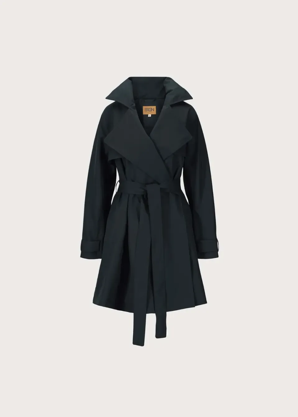 BRGN Yr’en Coat kåpe Dark Navy