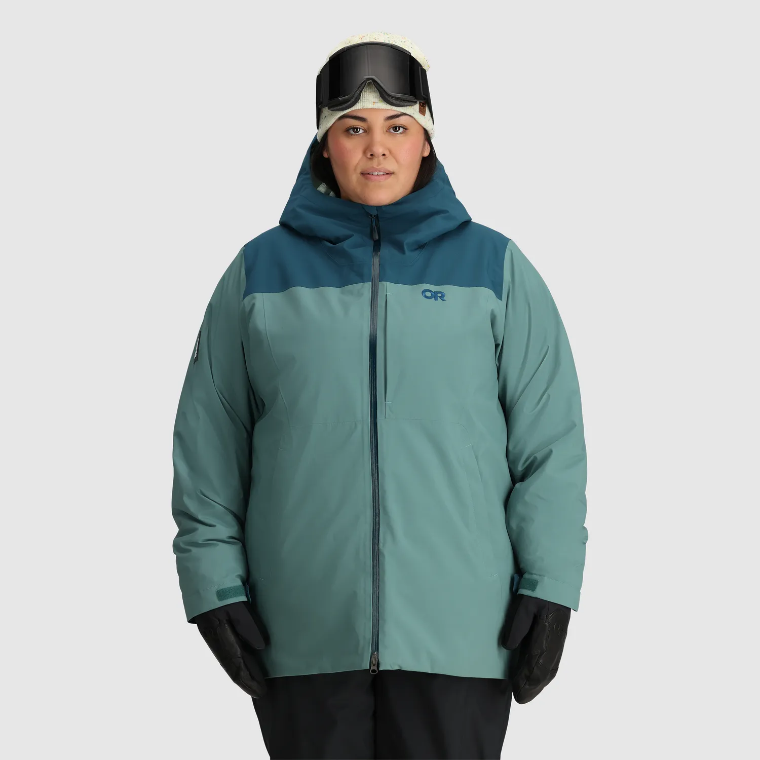 Outdoor Research Snowcrew Jacket-Plus skijakke dame 1X isolert
