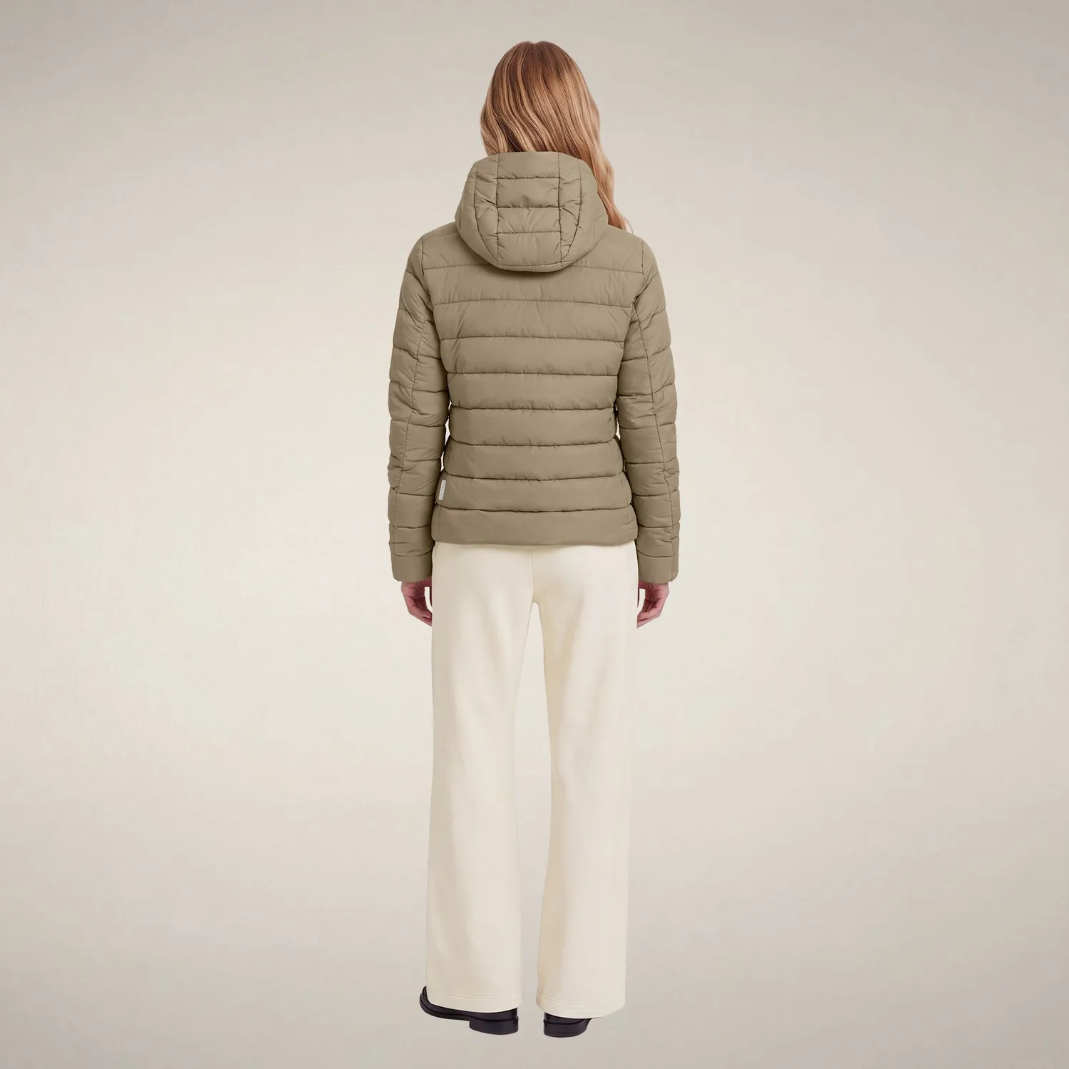 Save The Duck Adalyn jakke dame Stone Beige lettvektsjakke