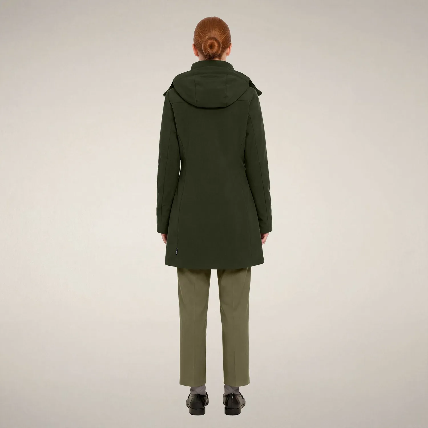 Save The Duck Lolita parka Land Green slim fit