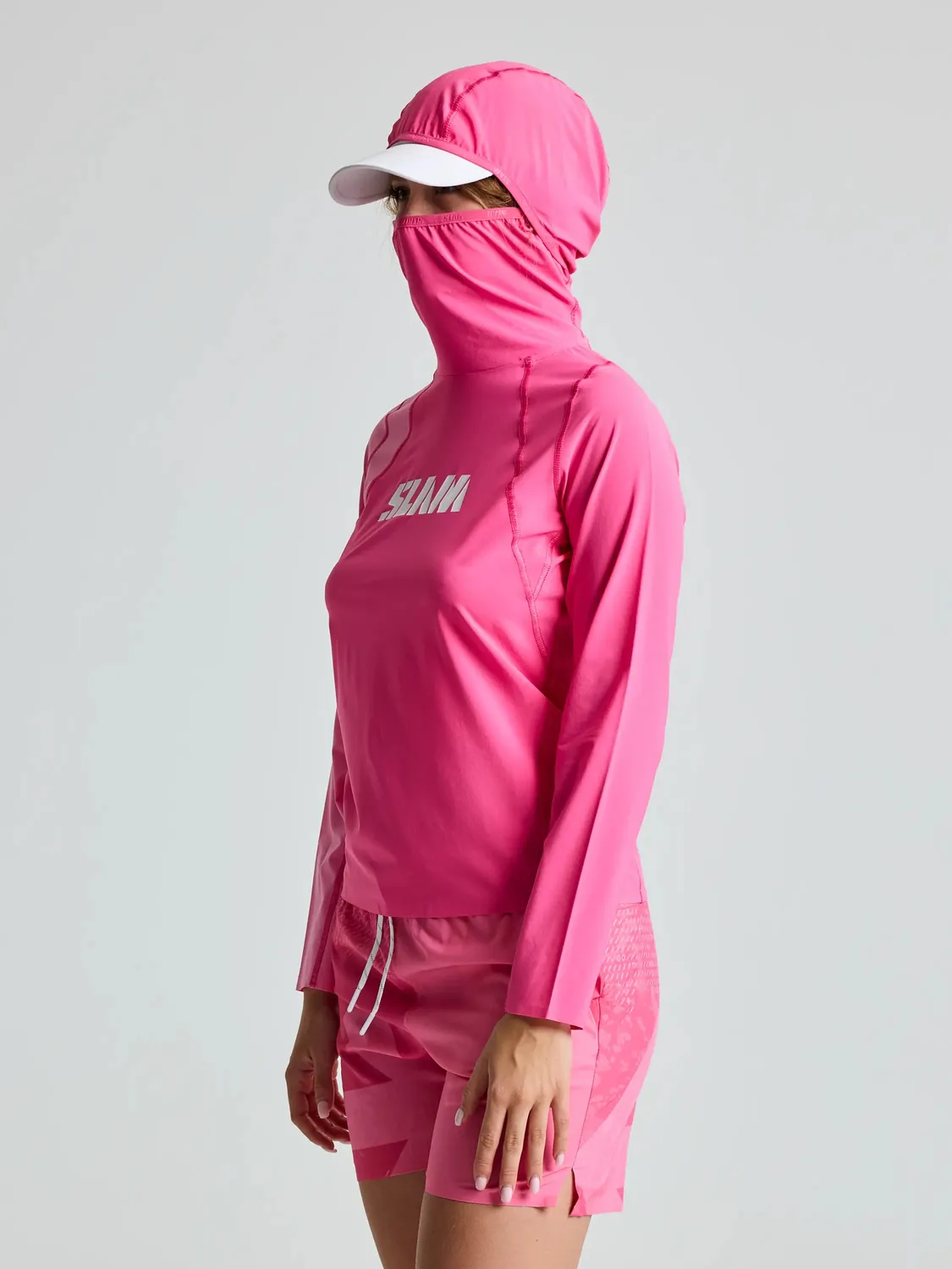 Slam One Design OD WS TECH HOODED T-SHIRT teknisk T-skjorte dame