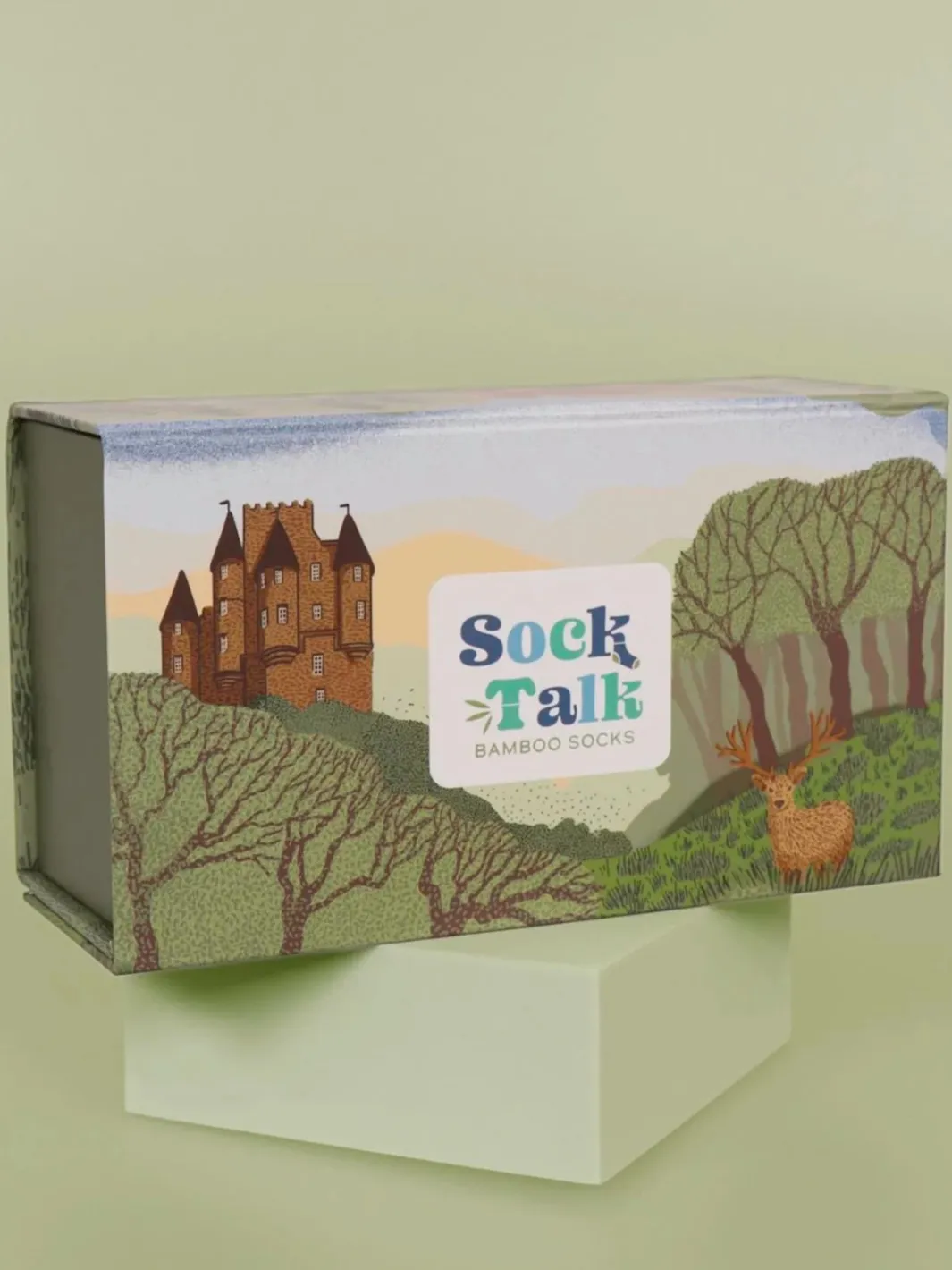John Partridge Farm Vehicle Bamboo Sock Gift Set sokker gaveeske