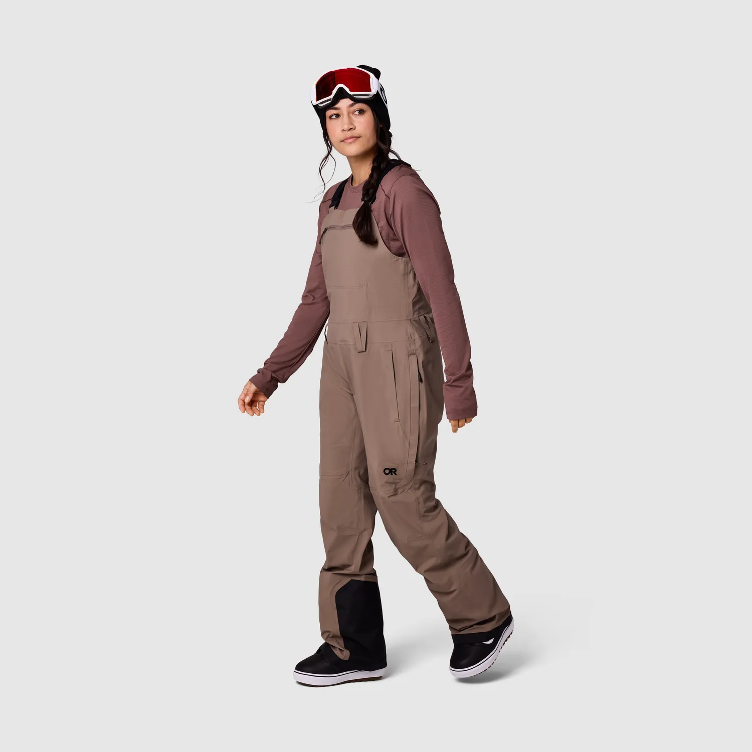 Outdoor Research Women's Carbide Bibs skibukse med seler vanntett