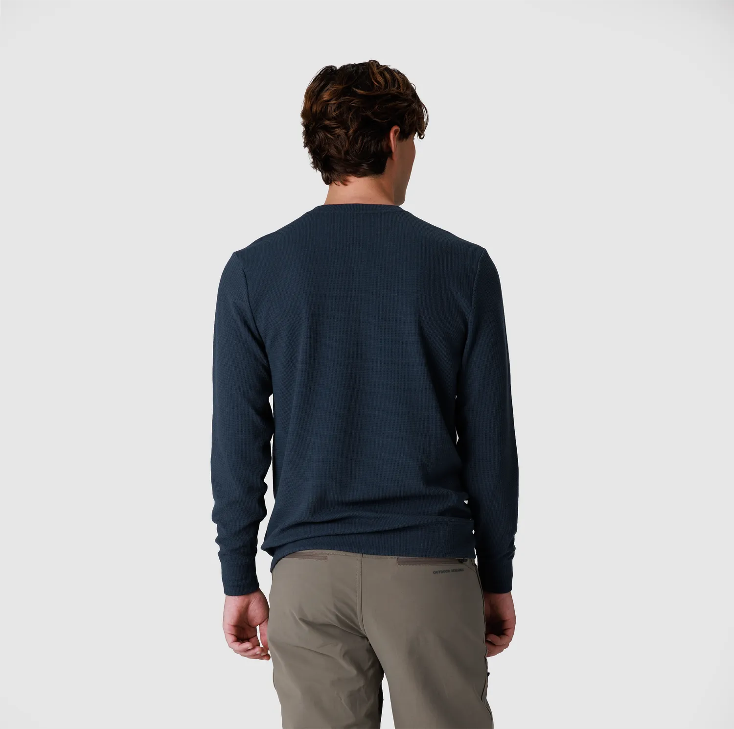 Outdoor Research Eclipse Waffle Long Sleeve Henley trøye herre