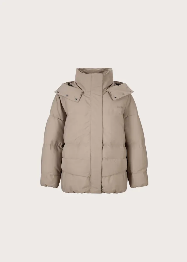 Brgn Regnskyll Bomber Jacket jakke Taupe 20 000 mm dun