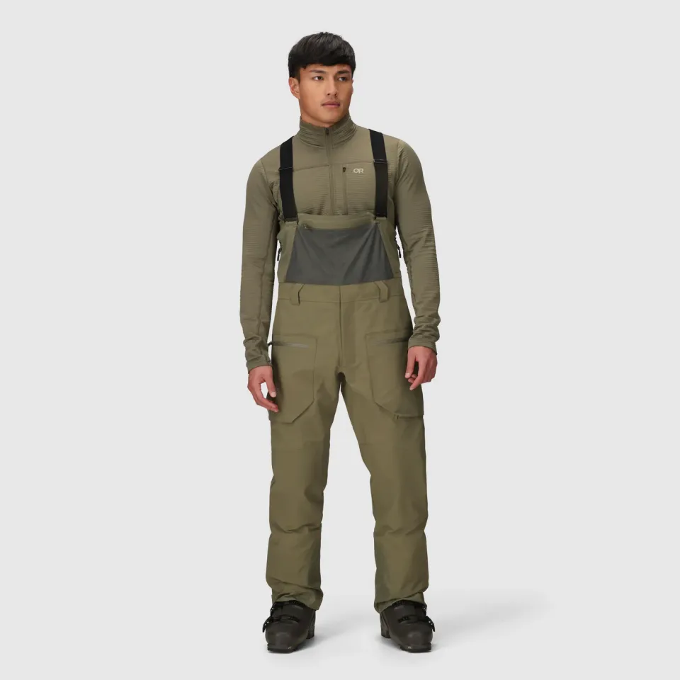 Outdoor Research Allies Mountain II Bib skallbukse Ranger Green S 30K