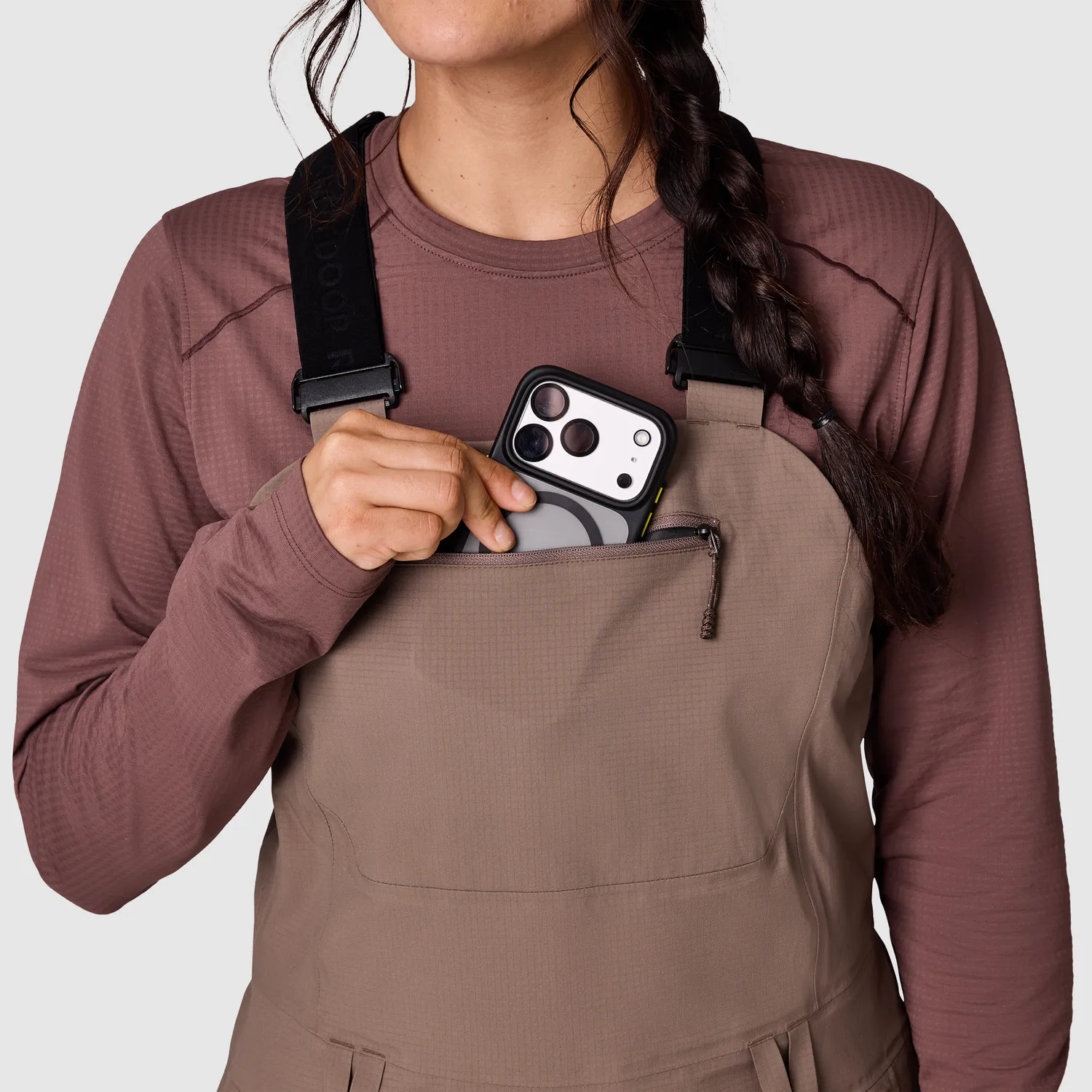 Outdoor Research Women's Carbide Bibs skibukse med seler vanntett