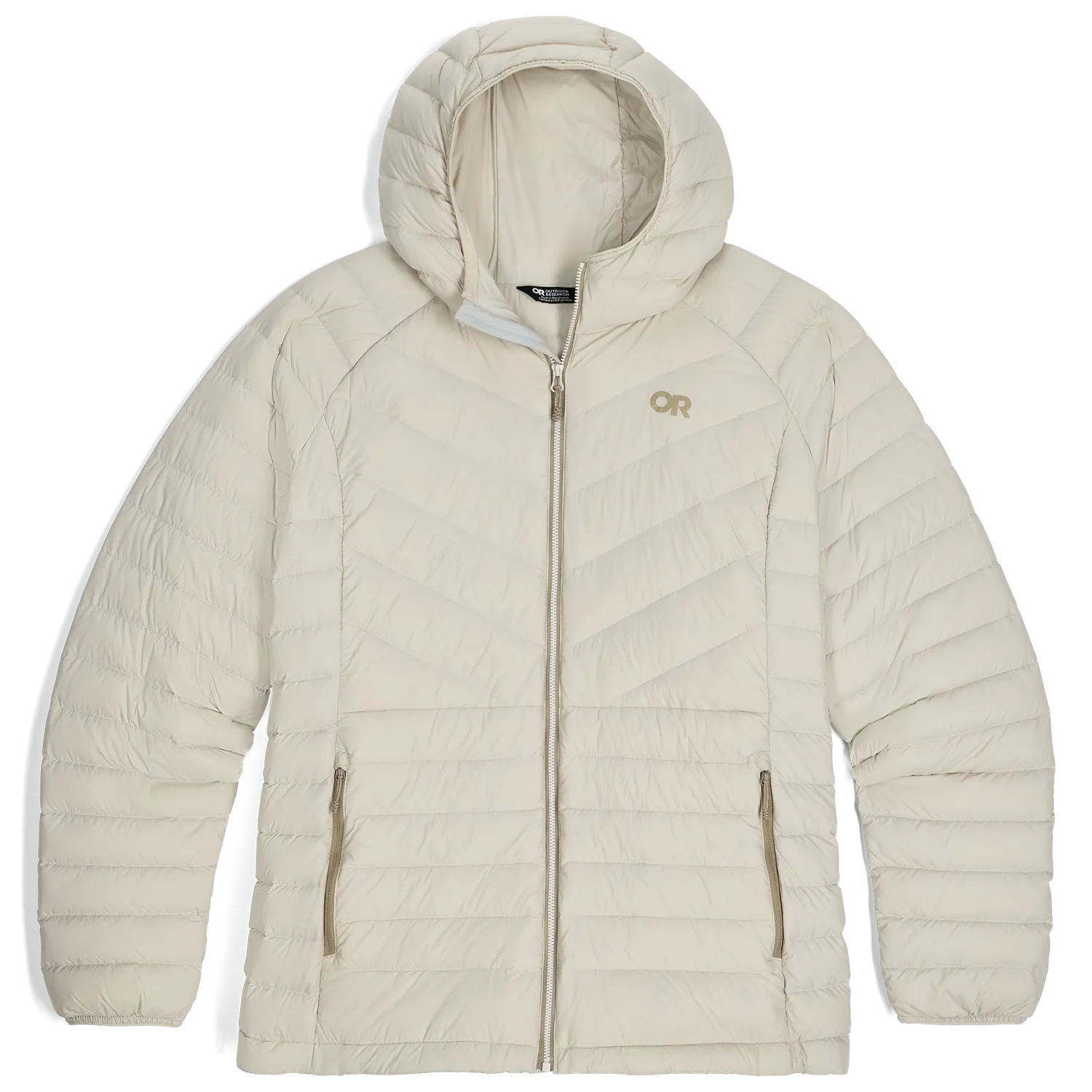 Outdoor Research Women's Transcendent Down Hoodie - Plus dunjakke Black 800+