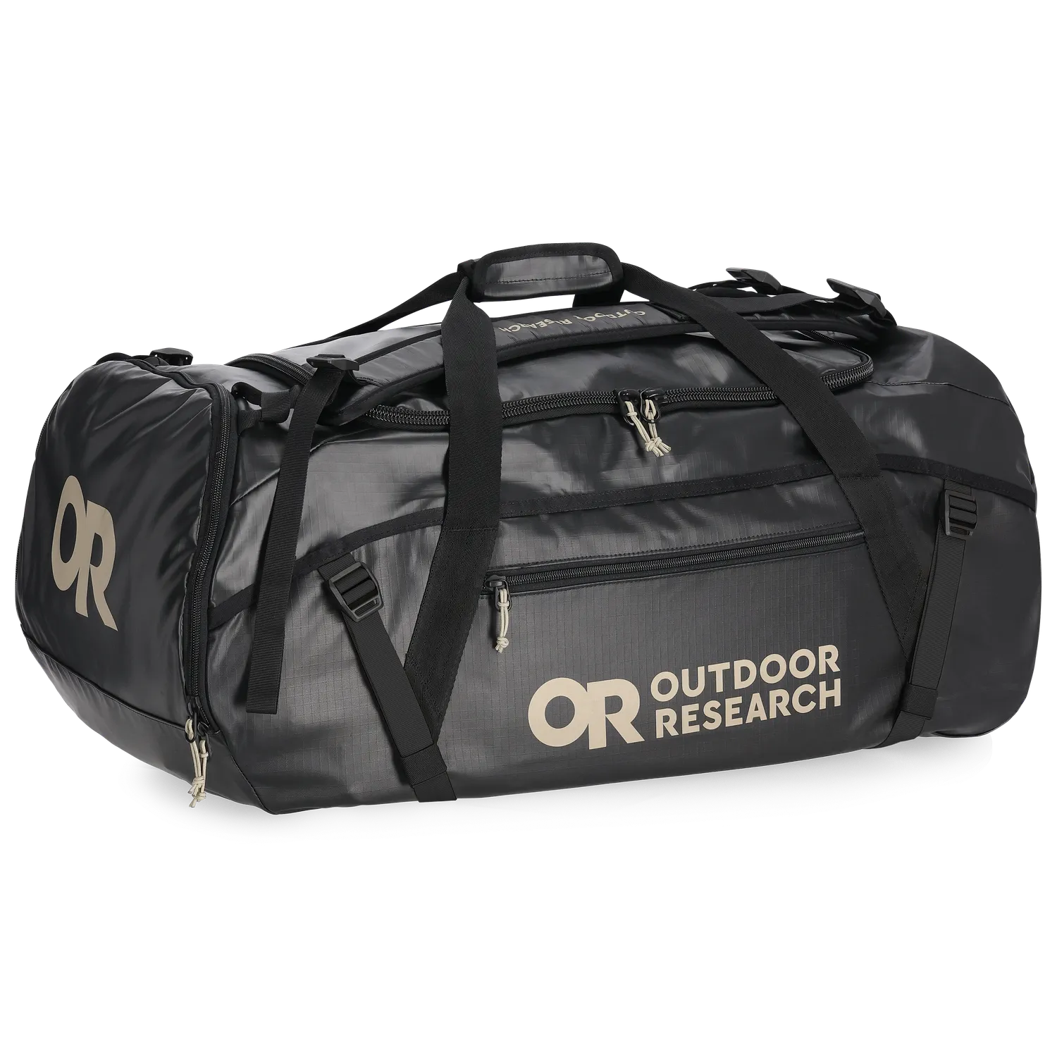 Outdoor Research CarryOut Duffel 80L duffelbag Solid Black 80 liter vannavvisende