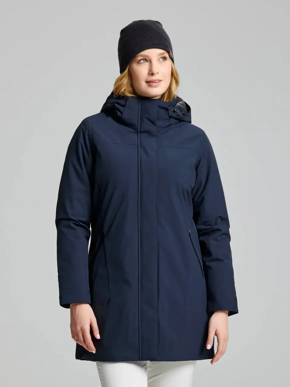 Slam Deck WS Coat vinterjakke dame mørk marineblå