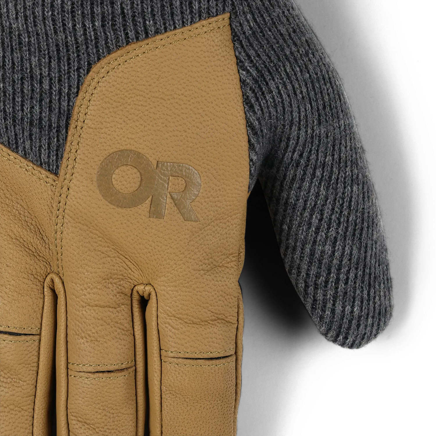 Outdoor Research Flurry Driving hansker Charcoal skinn
