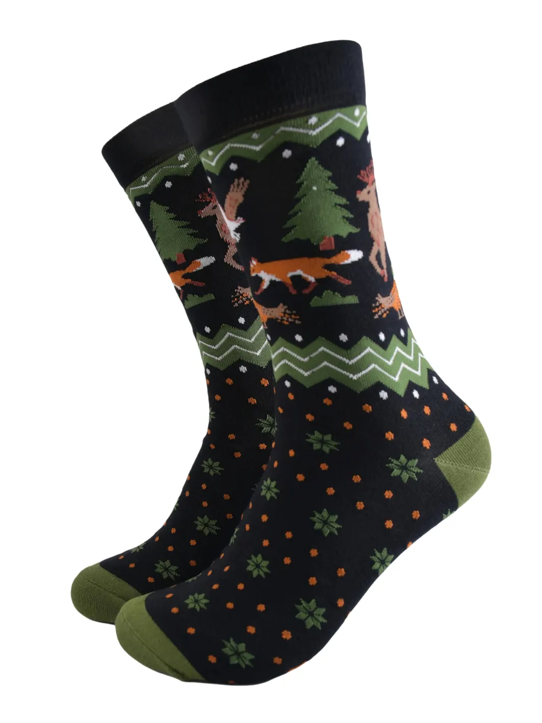 John Partridge Sock Gift Box Woodland Animal sokker 3 par bambusmix