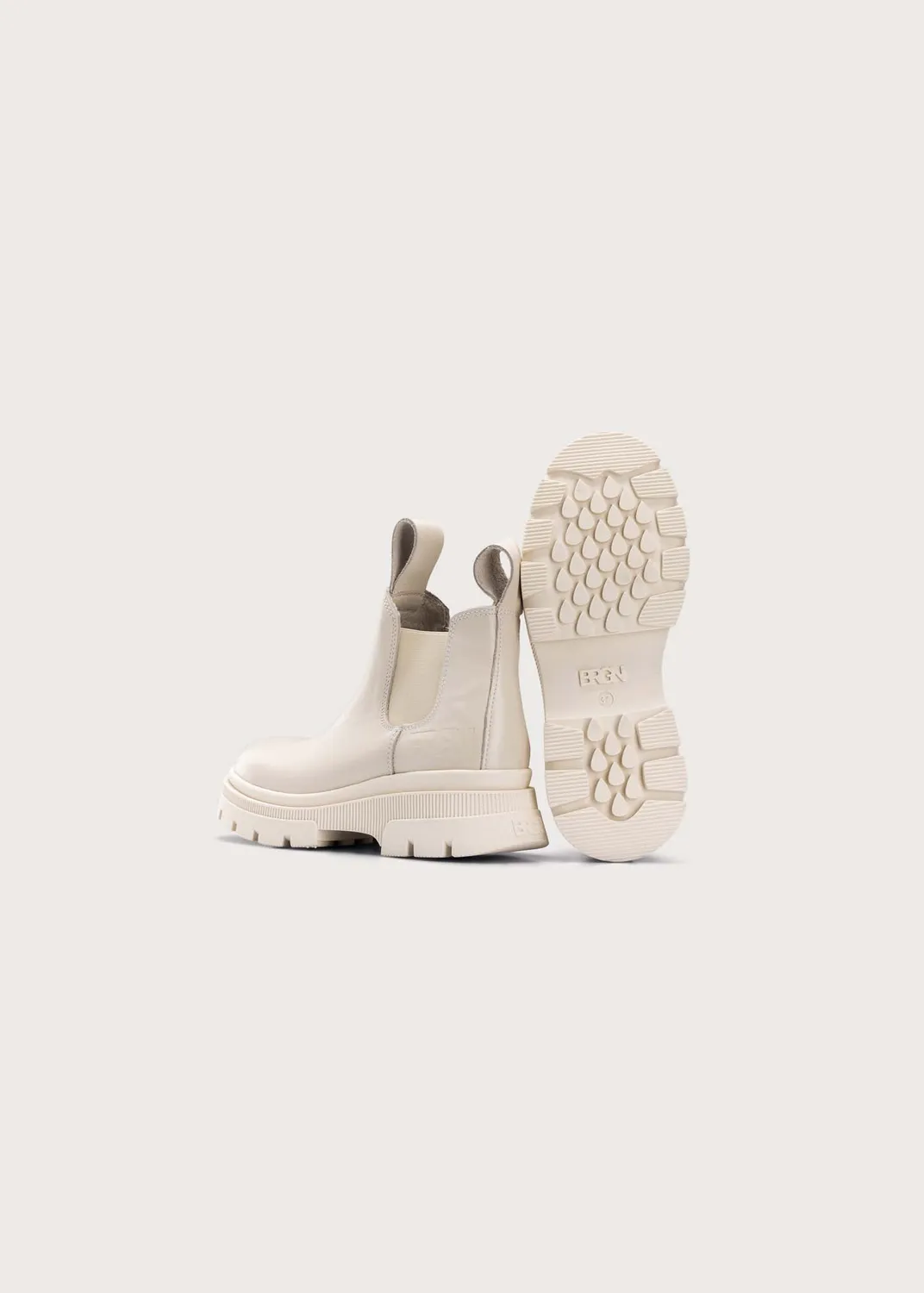 Brgn Low Chelsea Boot støvletter Sand 36–45 vanntette