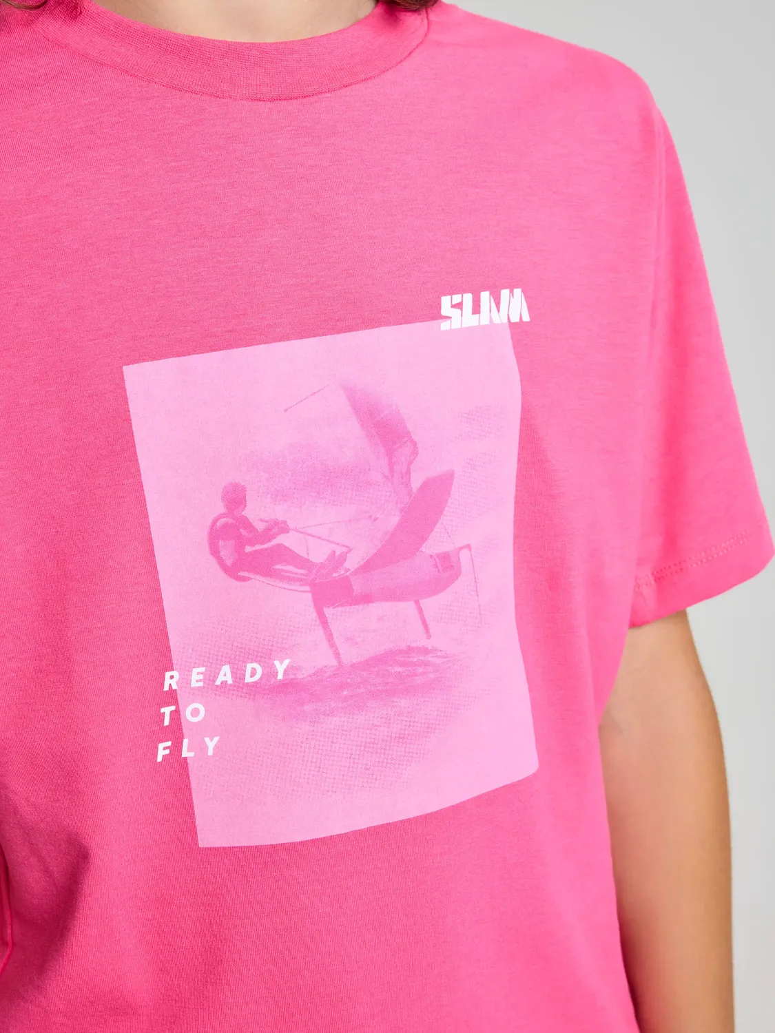 Slam Foil Foil Jr T-Shirt SS T-skjorte junior rosa bambus