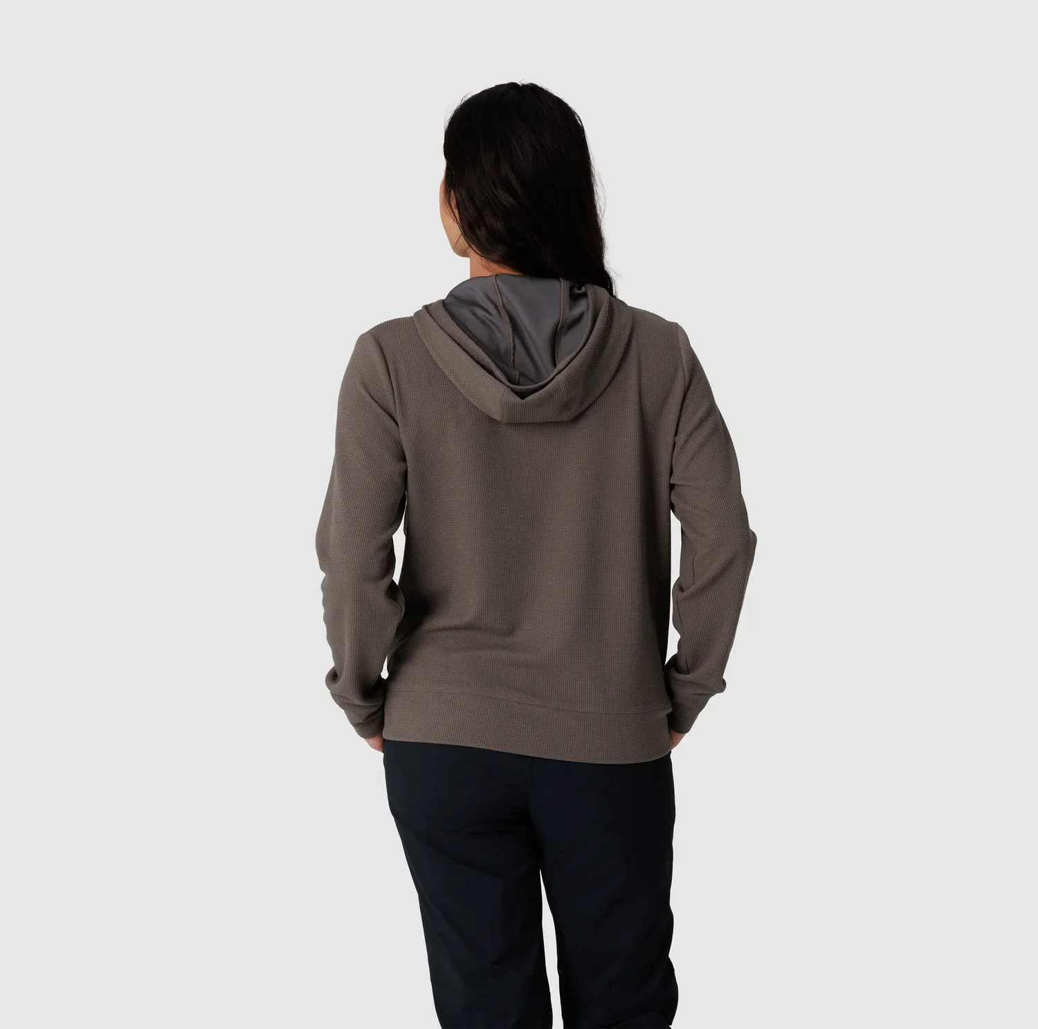 Outdoor Research Eclipse Waffle Hoodie hettegenser Thyme