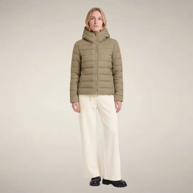 Save The Duck Adalyn jakke dame Stone Beige lettvektsjakke