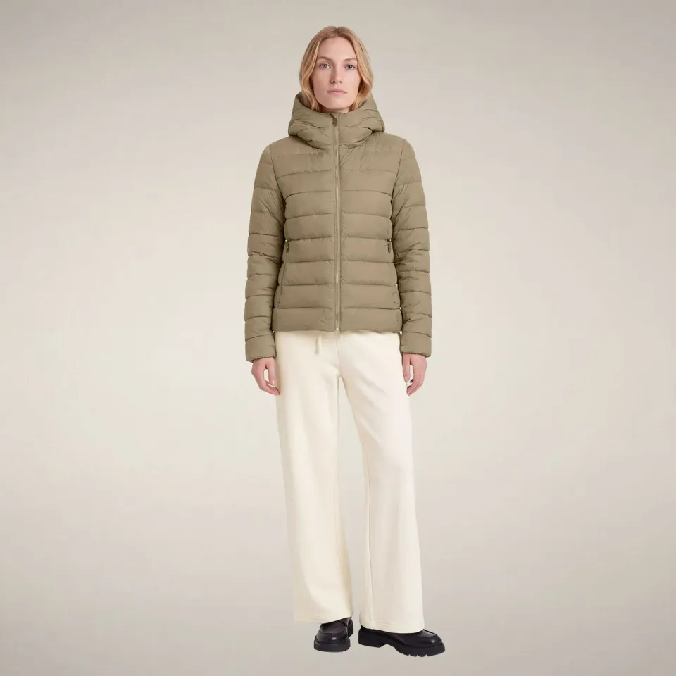 Save The Duck Adalyn jakke dame Stone Beige lettvektsjakke