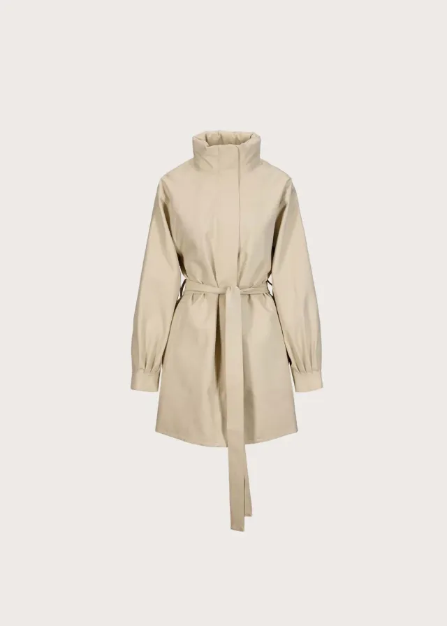 Brgn Rossby Coat regnkåpe Beige Denim 20 000 mm