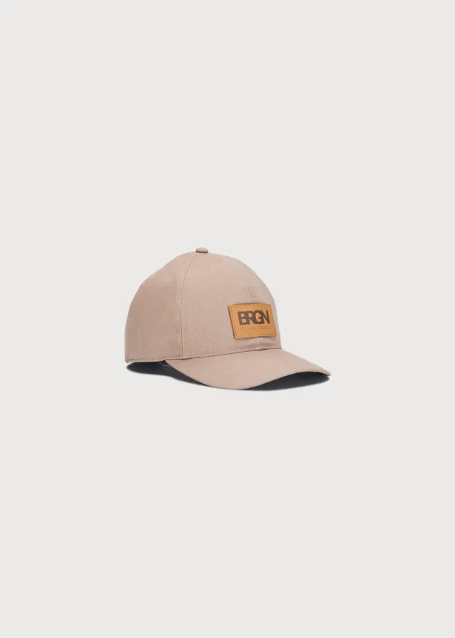 Brgn Solregn caps Taupe vanntett 58 cm