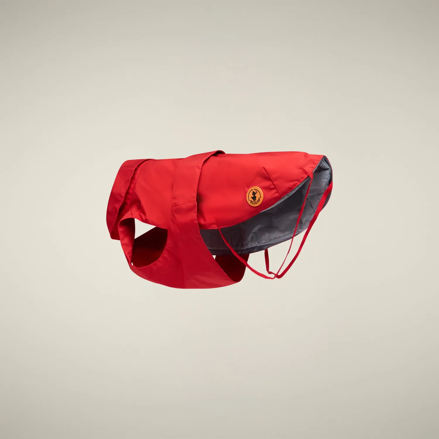 Save The Duck Rex hundedekken Flame Red vannavvisende