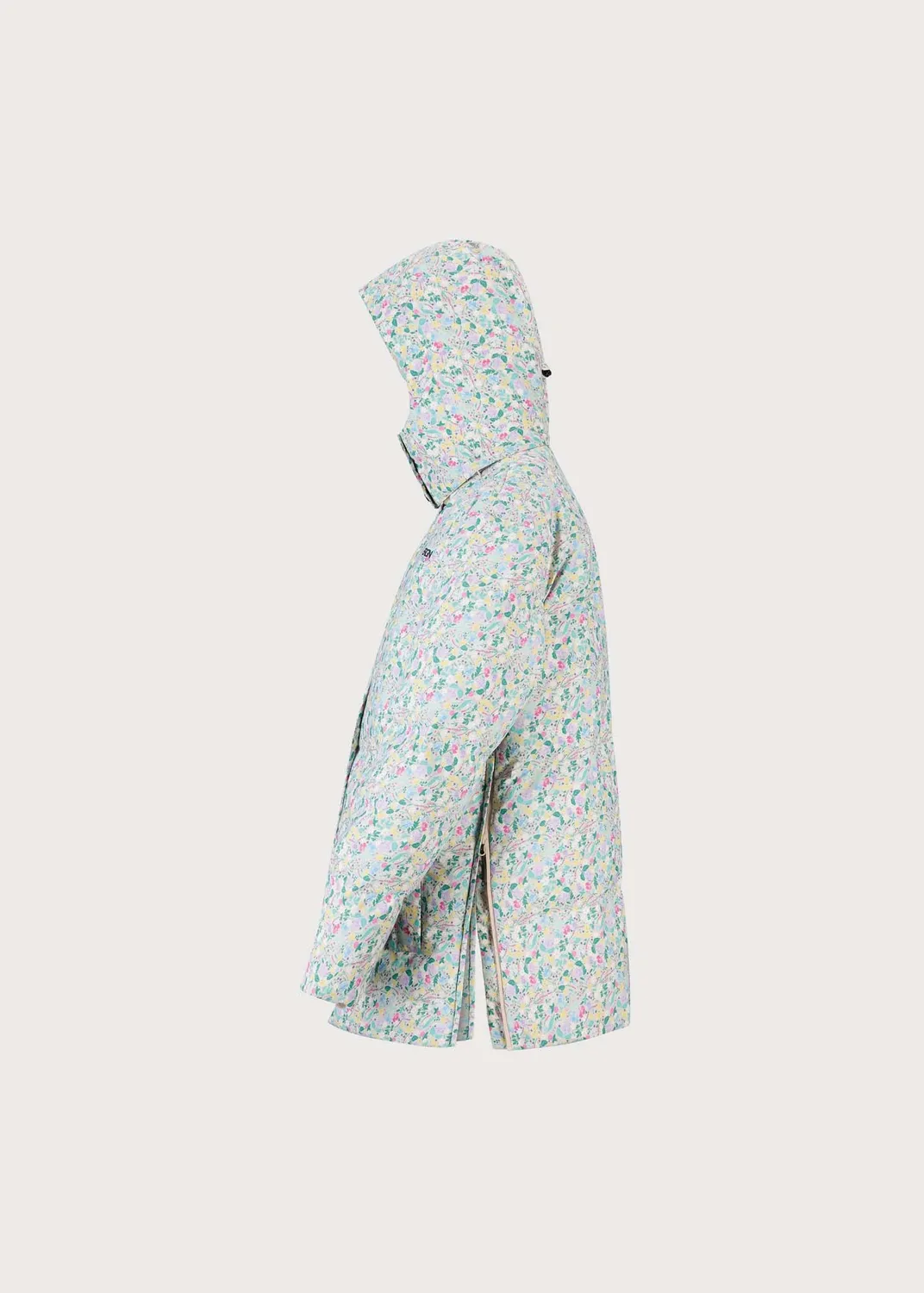 BRGN Snow Puffer dunjakke DAAE Flower Sand blomstret