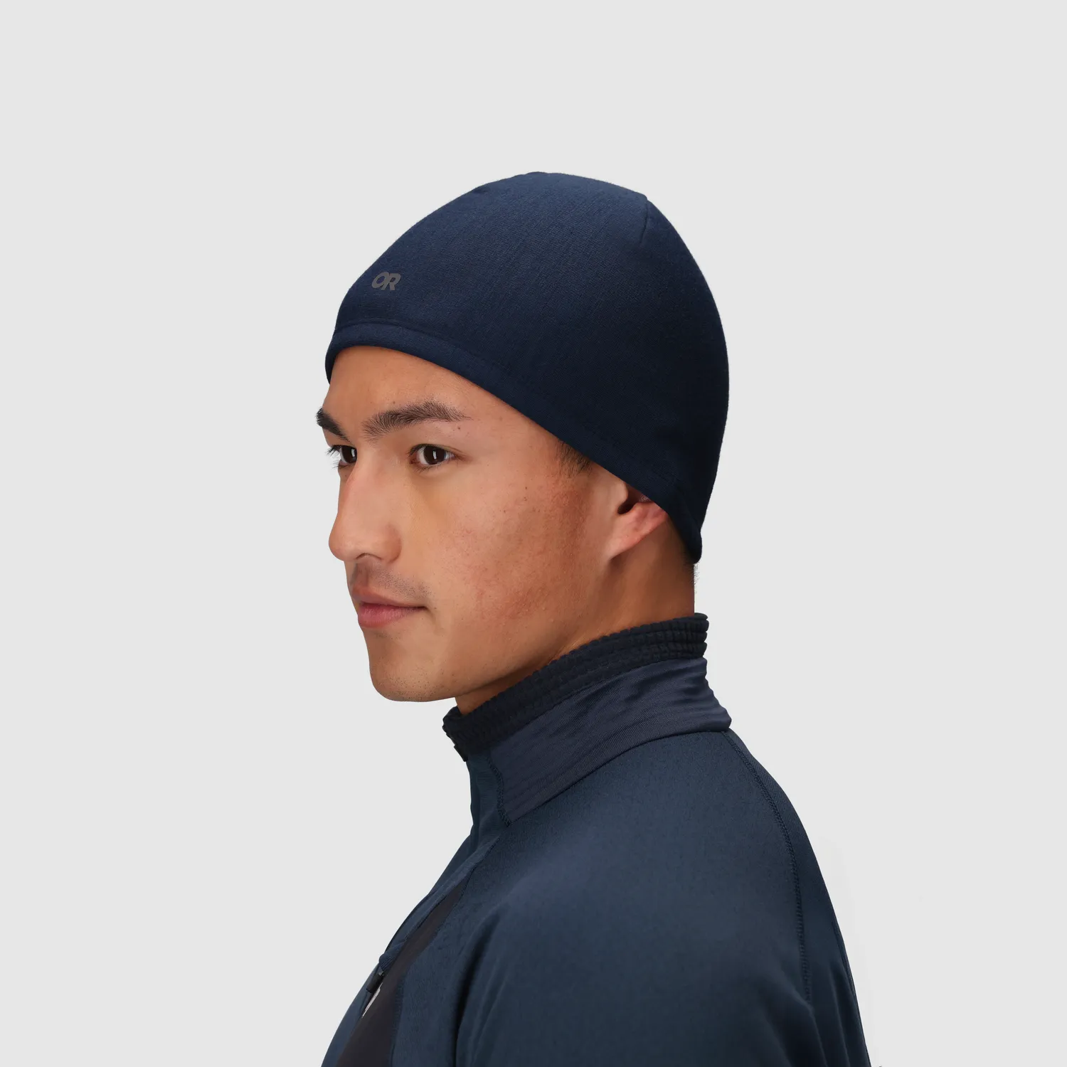 Outdoor Research Crescent Fleece Beanie Dark Navy fleecelue merinoull
