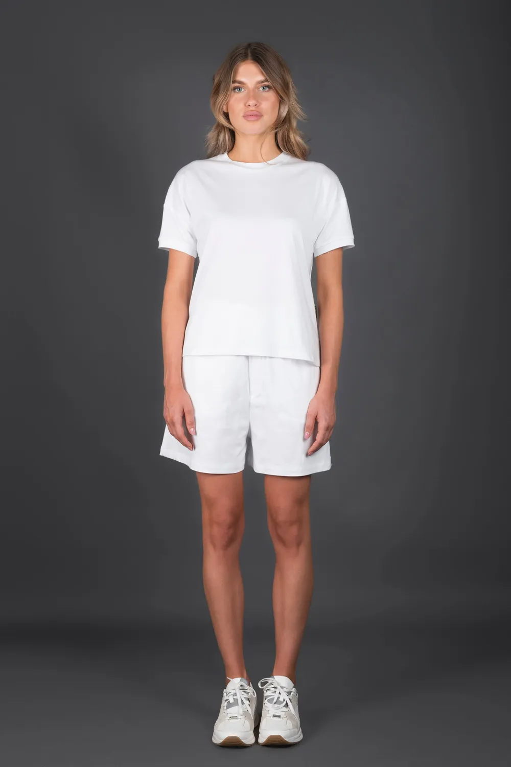 Mooer LIGEA-SI8 T-skjorte, Kingstone White – Sea Island-bomull