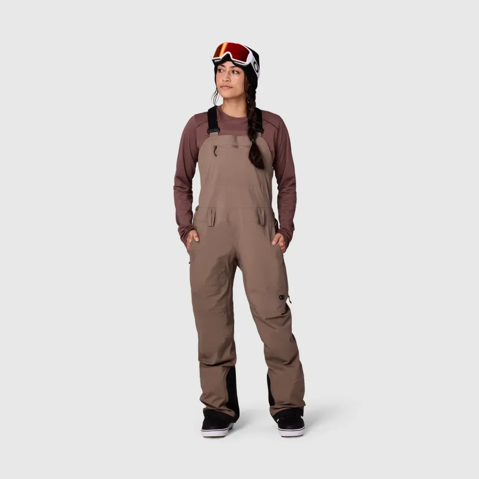 Outdoor Research Women's Carbide Bibs skibukse med seler vanntett