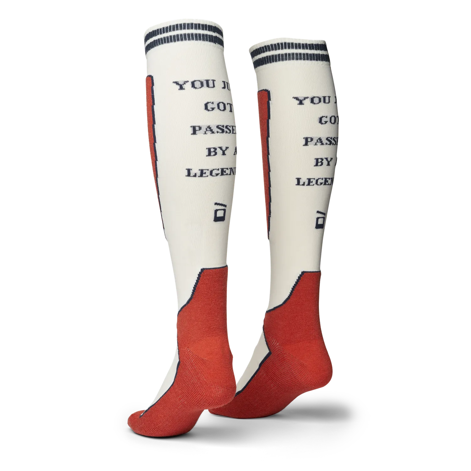 House of Hygge Tech Skiboms Socks Quote skisokker Misty Blue merinoull