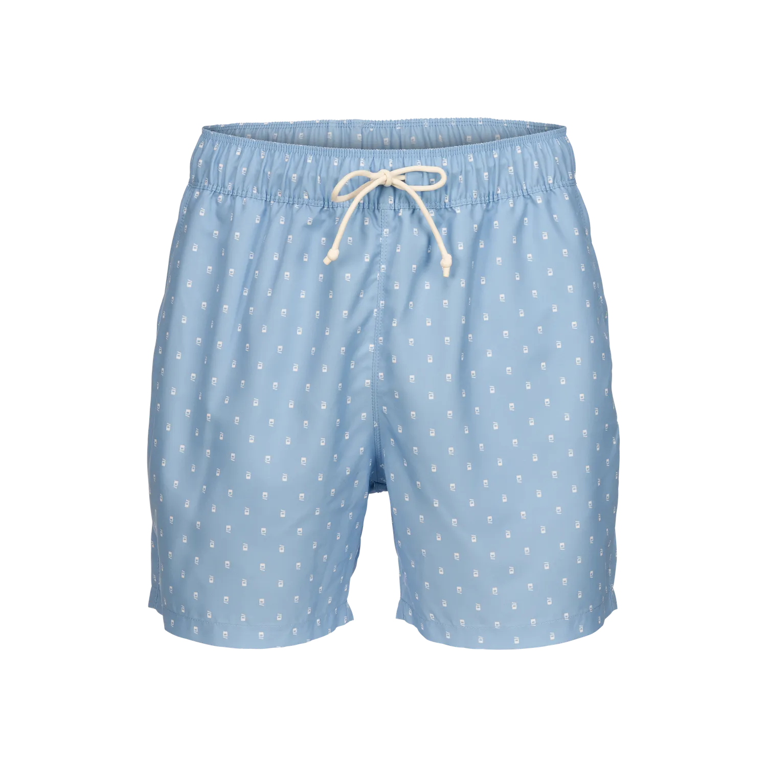 House of Hygge Swim Collection Men's Swim Shorts Print badeshorts herre Sky Blue