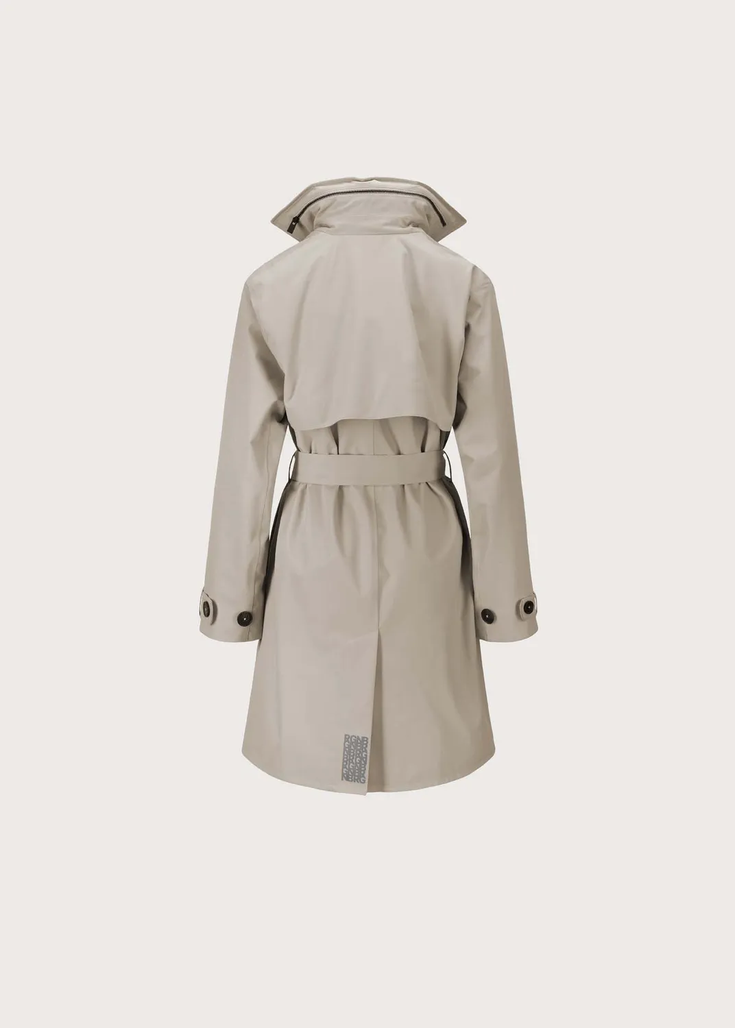 Brgn Yr'en Coat trenchcoat sand vanntett