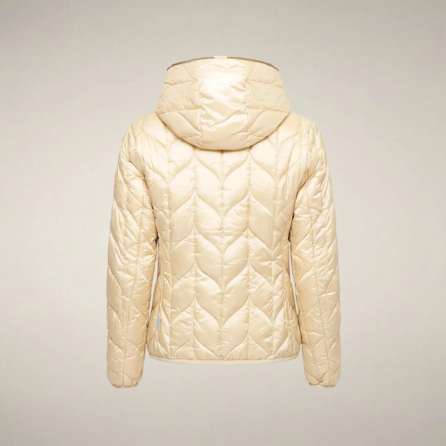 Save The Duck Bonbon boblejakke dame Shore Beige dyrefri