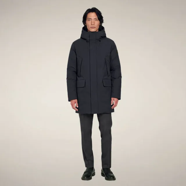 Save The Duck Wilson parka herre Blue Black-90010