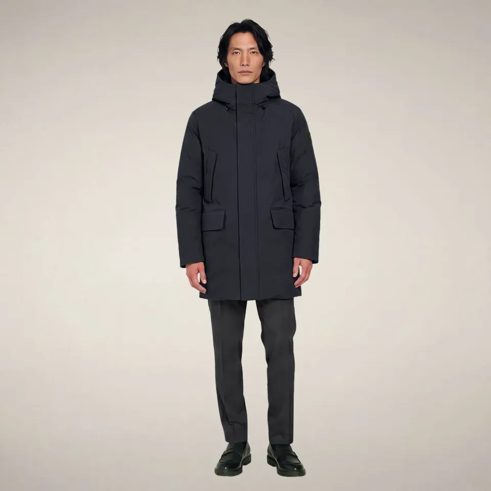 Save The Duck Wilson parka herre Blue Black-90010