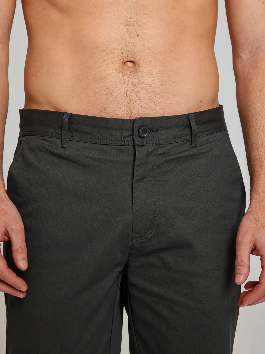 Slam Deck Chino Pant herrebukse – mørk marine, stretchbomull