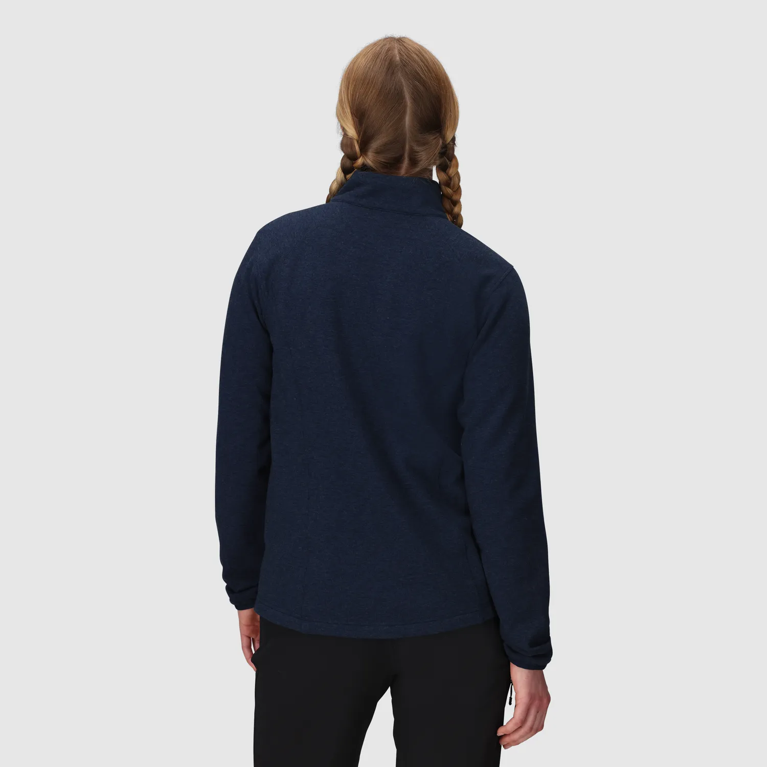 Outdoor Research Crescent Women's Crescent Fleece Half Zip fleecegenser Sable UPF 50+