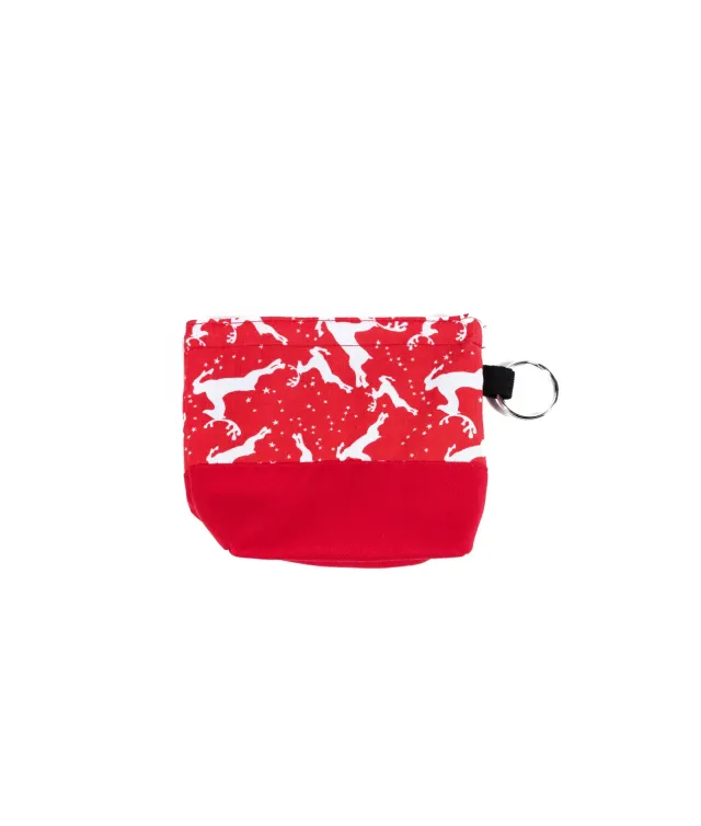John Partridge Dog Christmas Treat Pouch godbitveske reinsdyr