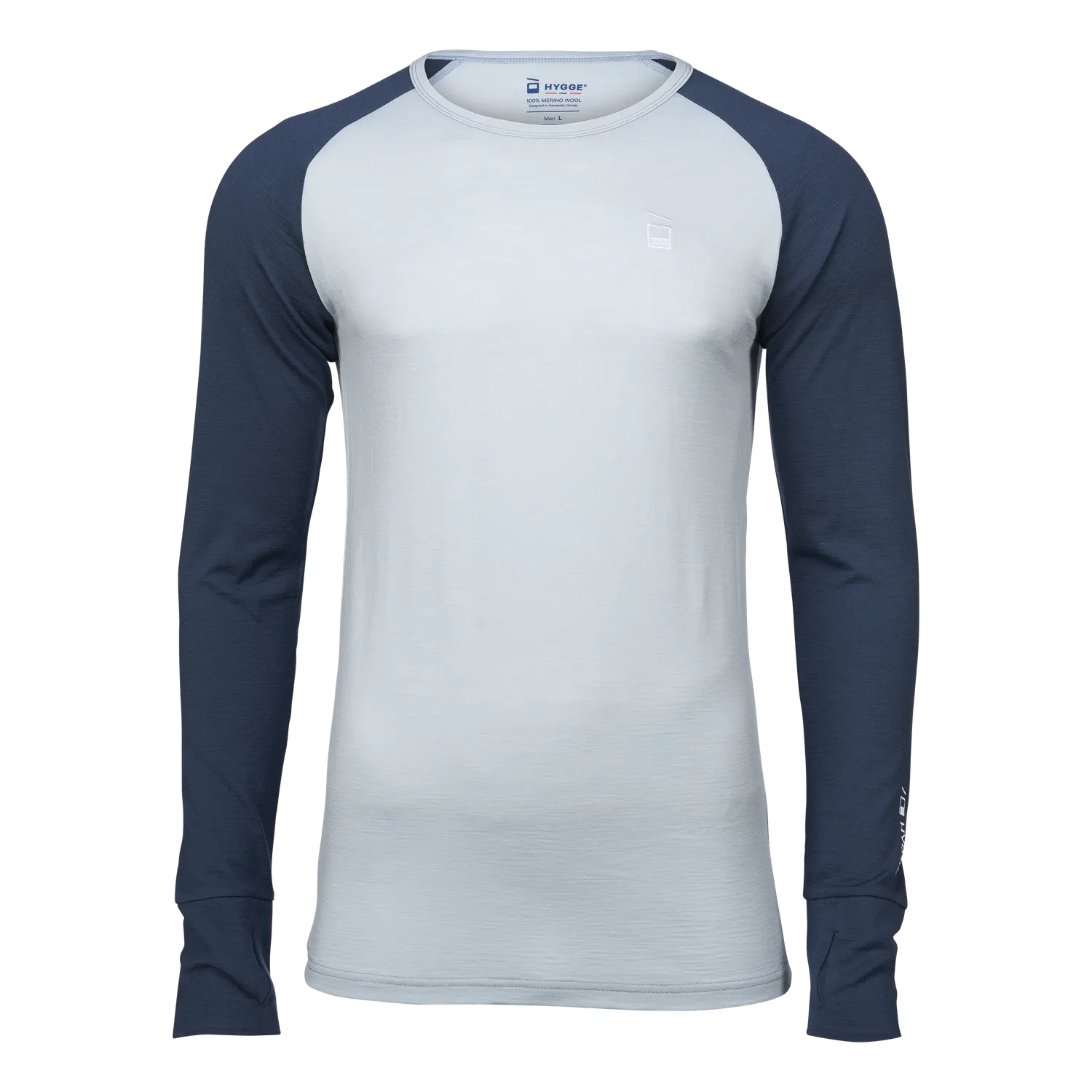 House of Hygge Hyggewool Men's Hyggewool 180 Crew Neck ulltrøye herre S–XL merinoull